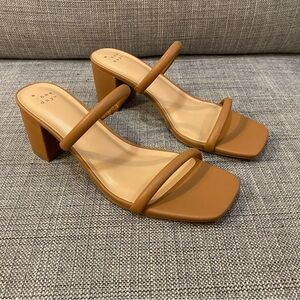 A New Day strappy square toe sandals